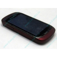 Красно-розовый телефон Alcatel One Touch 818 (Воркута)