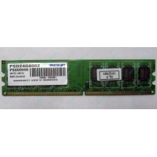 Модуль оперативной памяти 4Gb DDR2 Patriot PSD24G8002 pc-6400 (800MHz)  (Воркута)