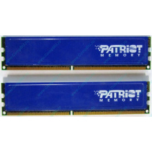 Память 1Gb (2x512Mb) DDR2 Patriot PSD251253381H pc4200 533MHz (Воркута)