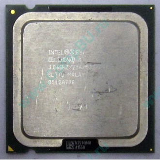 Процессор Intel Celeron D 345J (3.06GHz /256kb /533MHz) SL7TQ s.775 (Воркута)