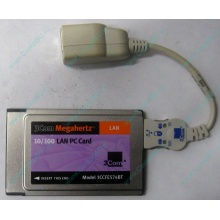 Сетевая карта для ноутбука 3COM Mehahertz 3CCFE574BT (PCMCIA) - Воркута
