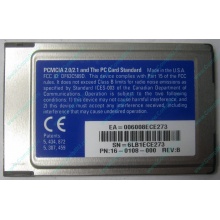 Сетевая карта 3COM Etherlink III 3C589D-TP (PCMCIA) без LAN кабеля (без хвоста) - Воркута